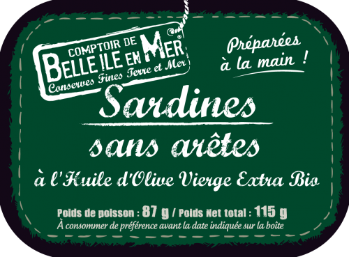 Sardines sans arrêtes