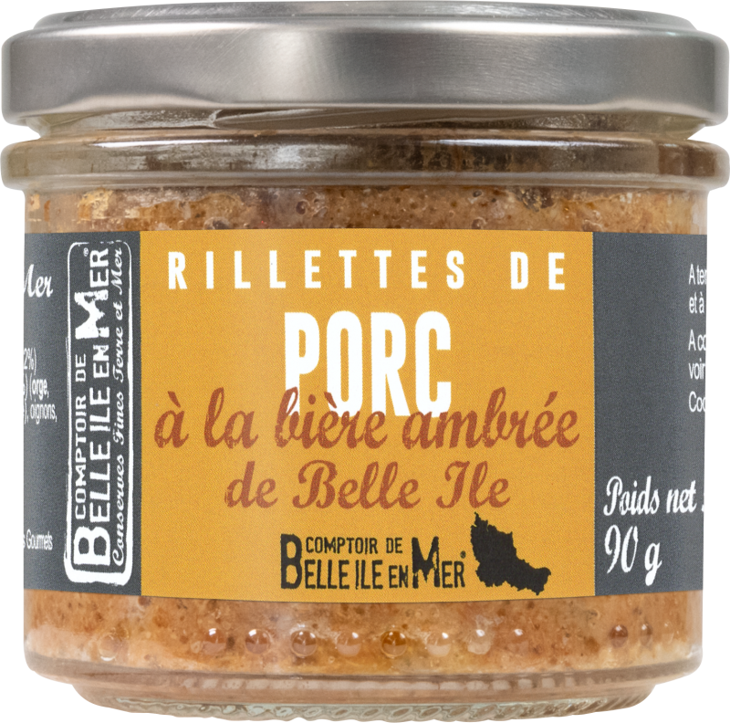 rillettes de porc a la biere ambree de belle ile