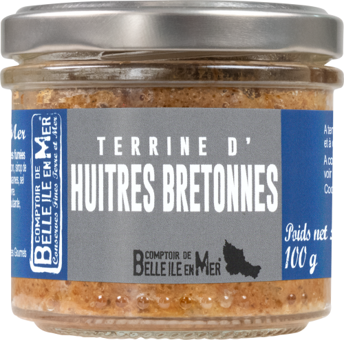 terrine d'huitres bretonnes fumees