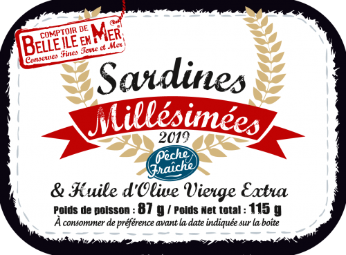 sardines millésimées