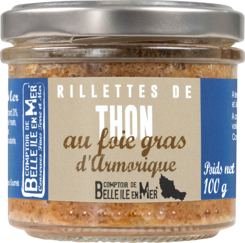 rillettes de thon au foie gras d'armorique