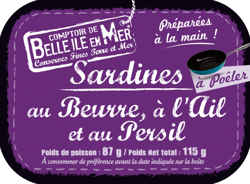 sardines beurre, ail et persil