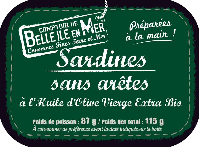 Sardines sans arrêtes