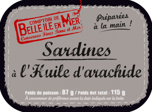 Sardines à l’huile d’arachide