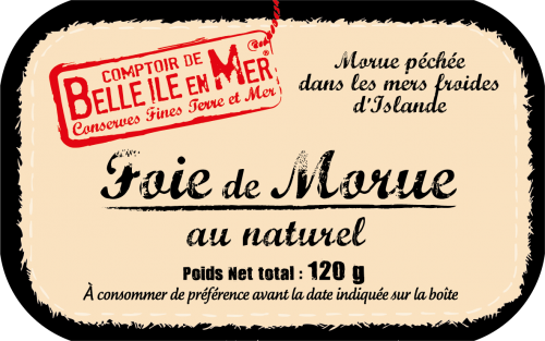 foie de morue (au naturel)