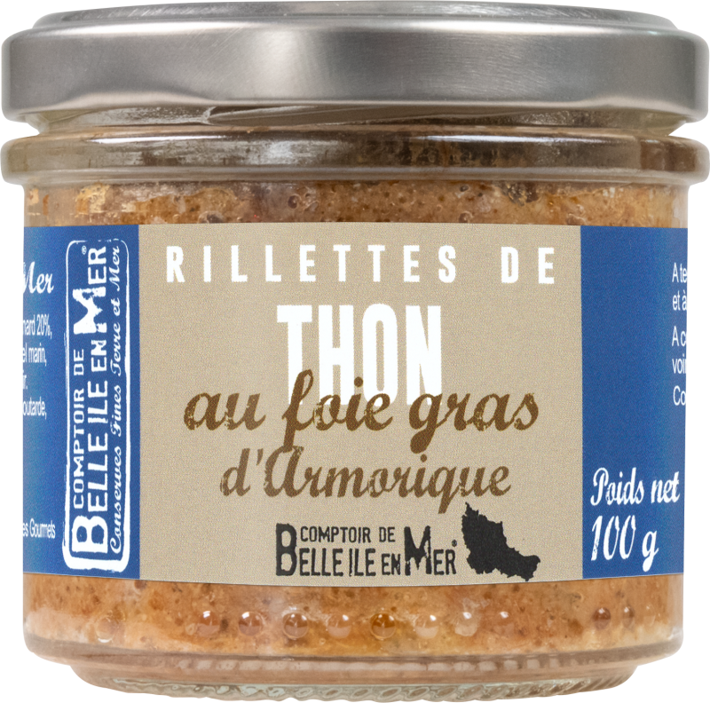 rillettes de thon au foie gras d'armorique
